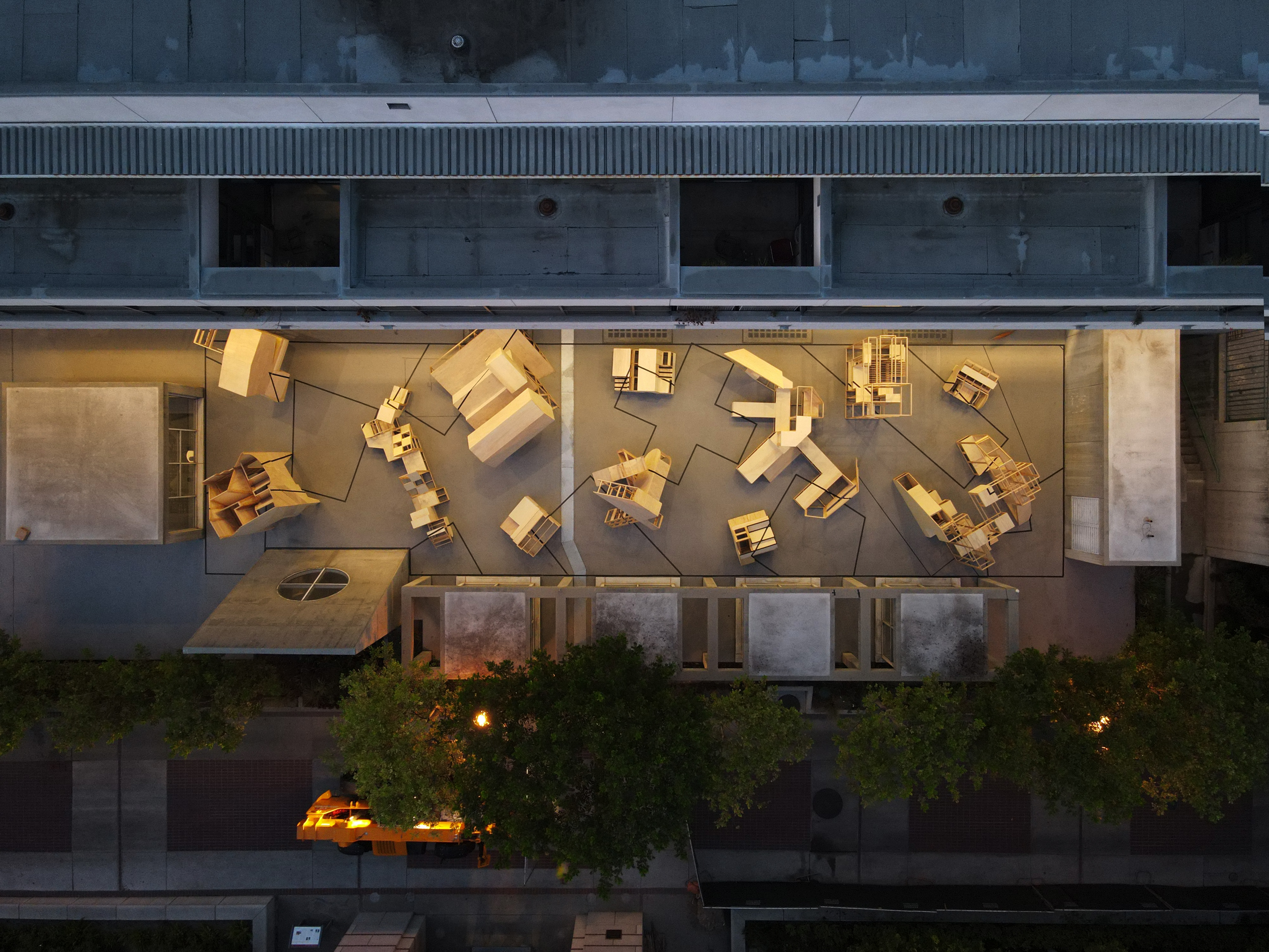 Model overall axonometric view