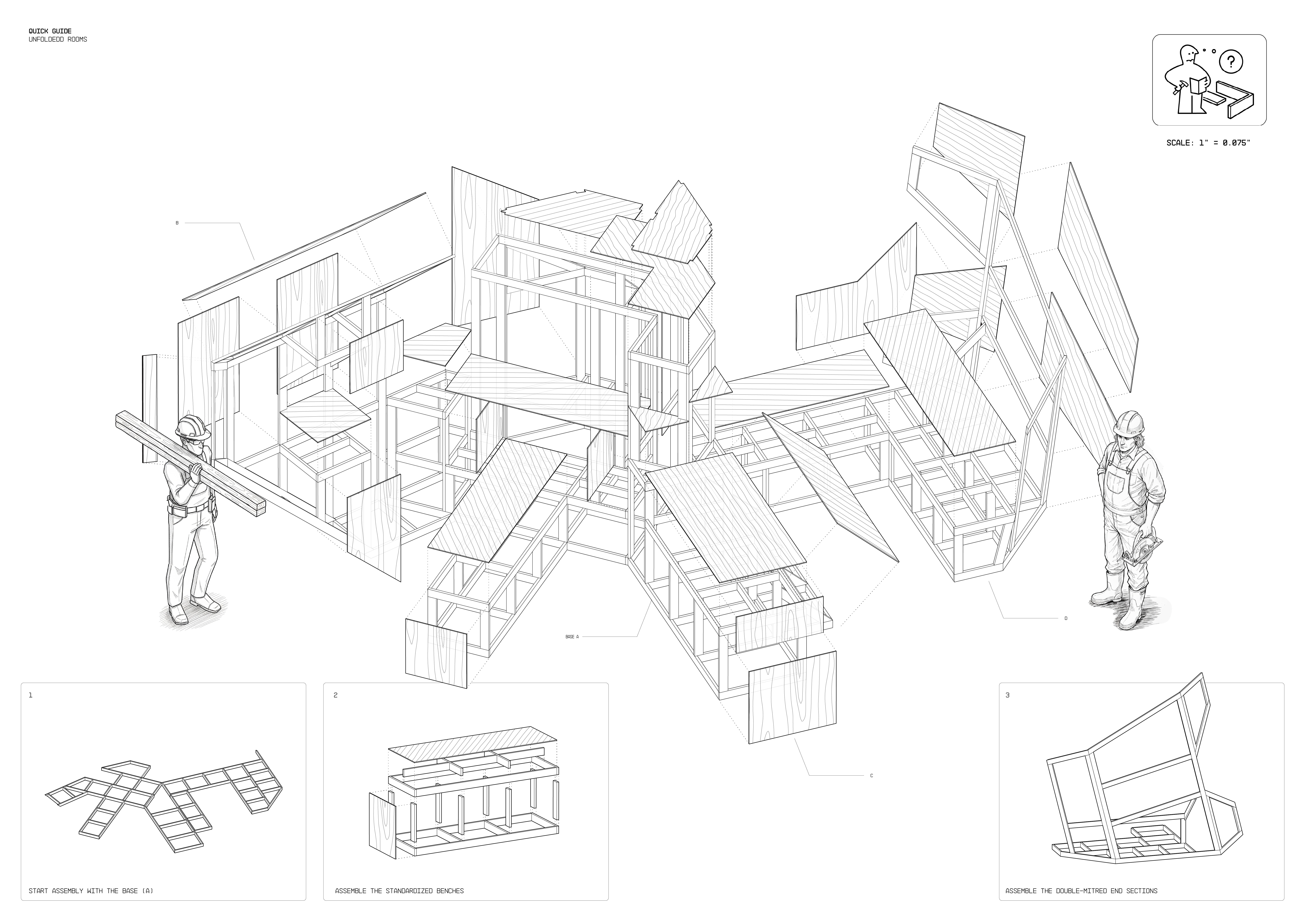 Model overall axonometric view