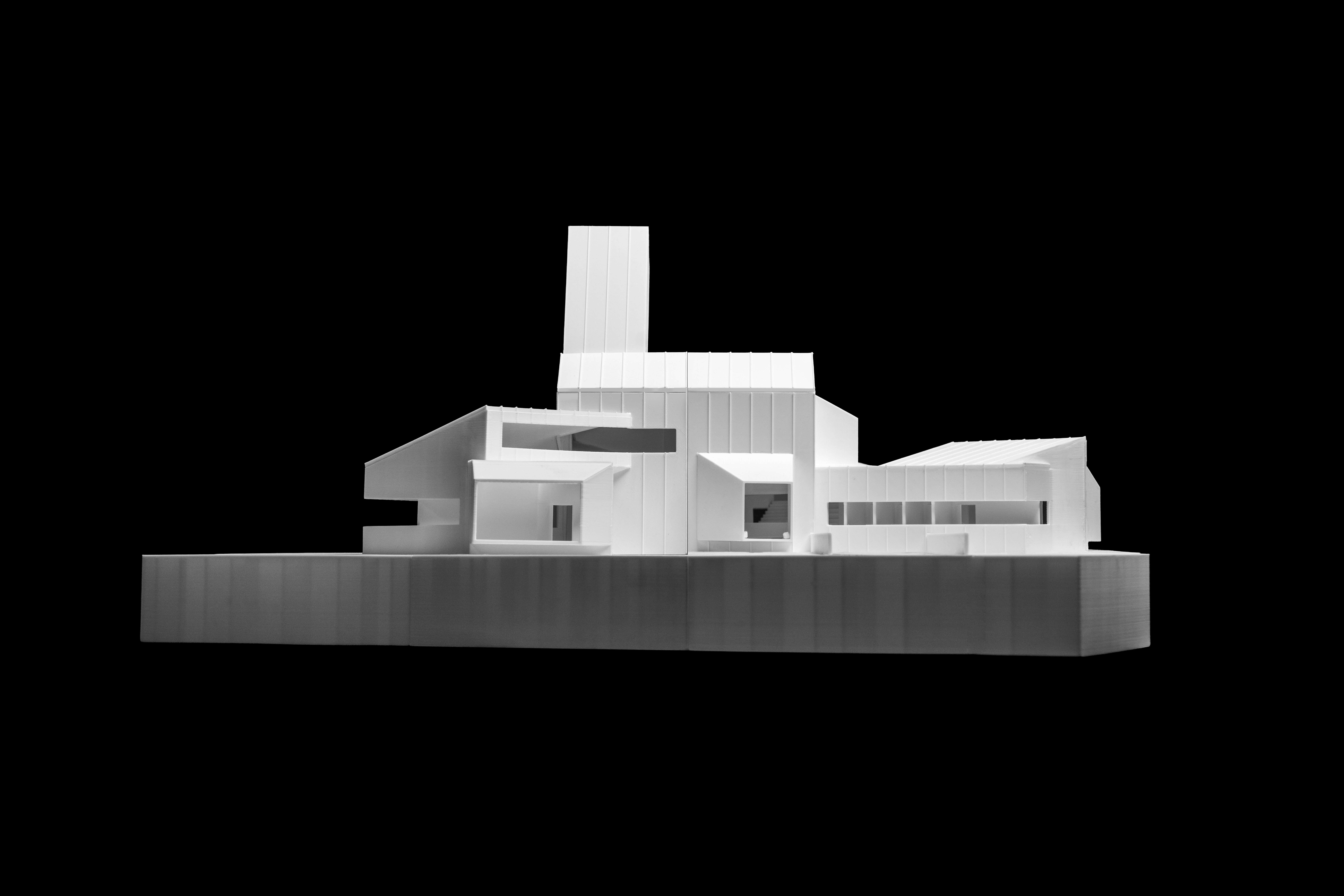 Model overall axonometric view