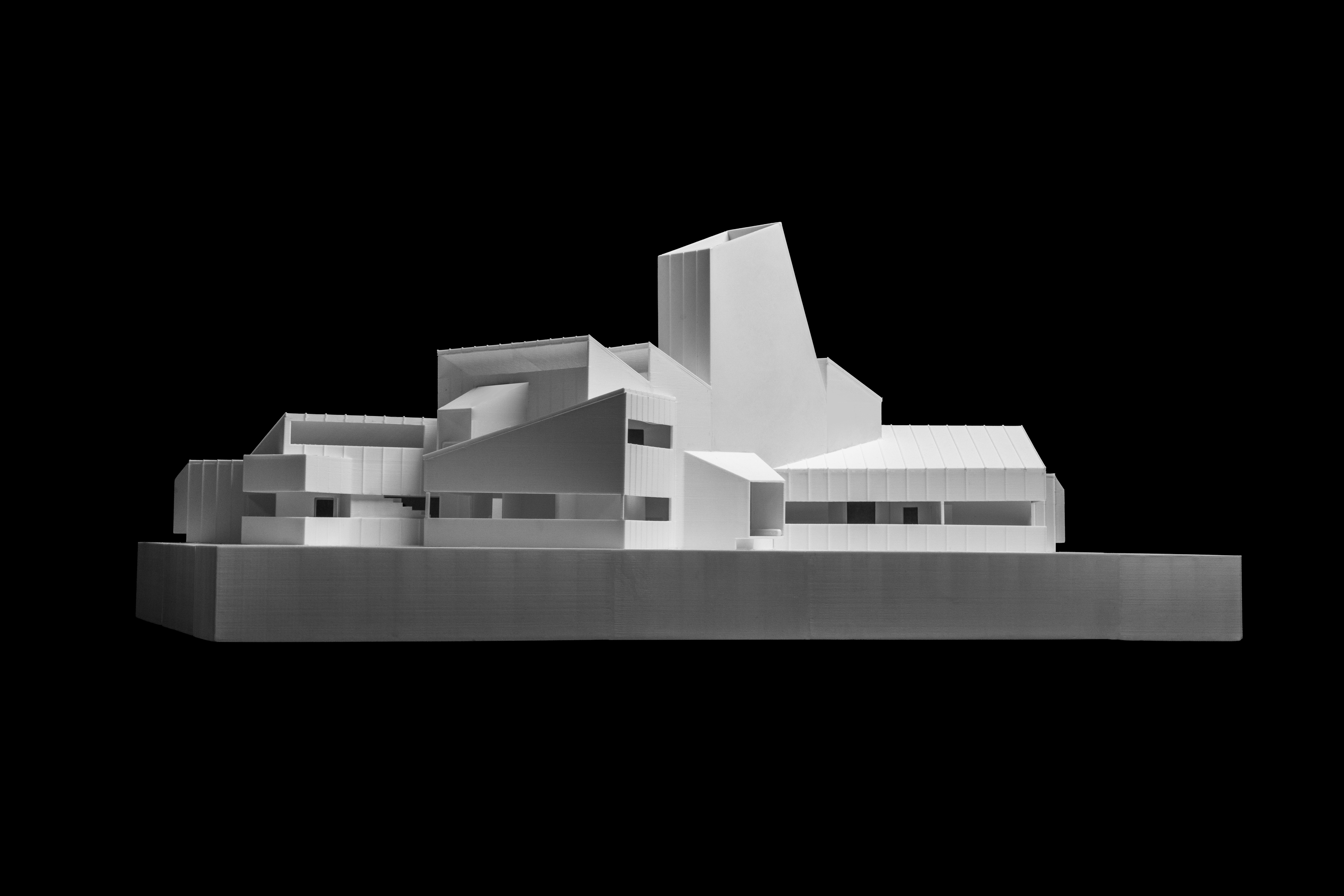 Model overall axonometric view