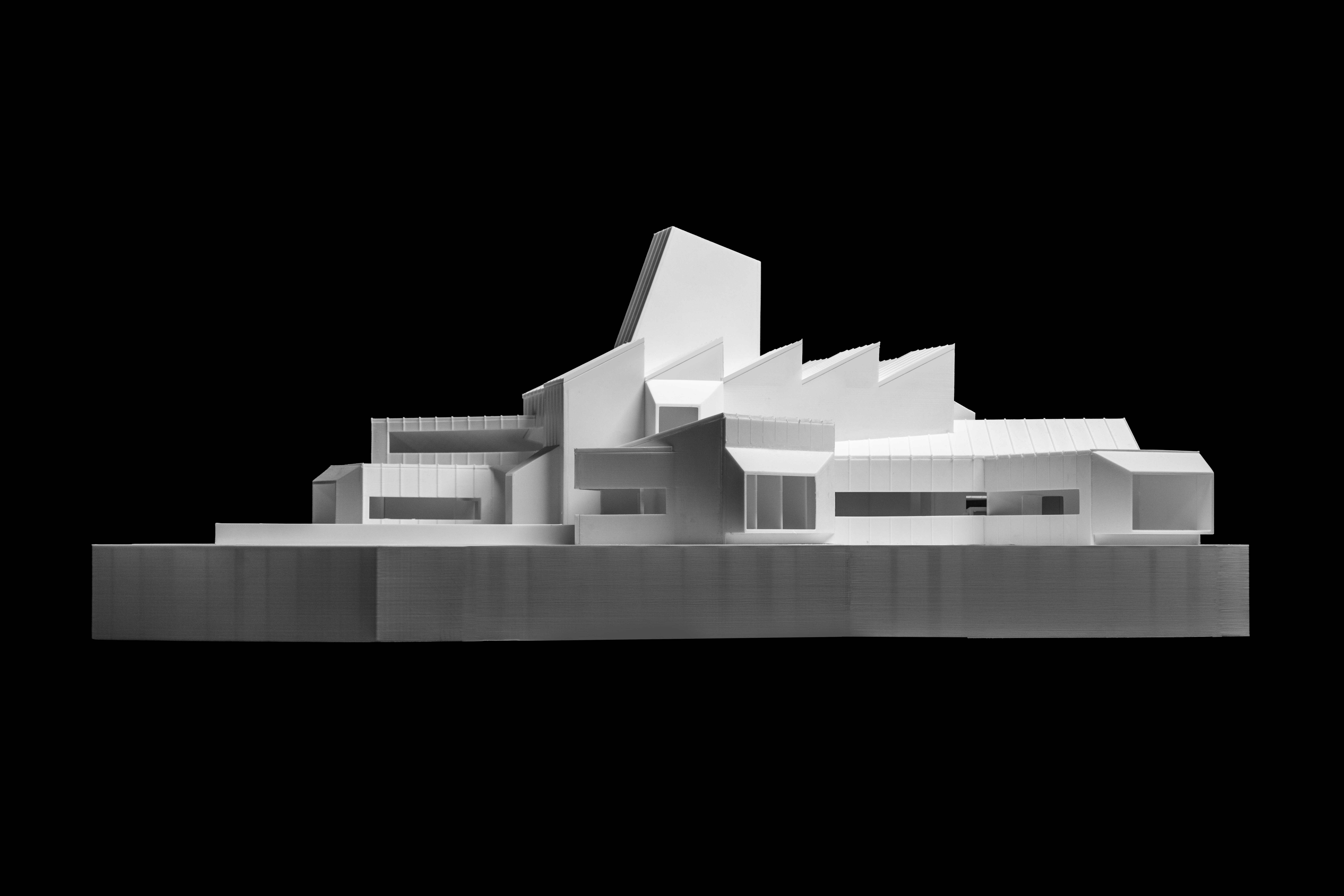 Model overall axonometric view